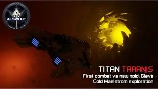 Elite Dangerous Odyssey | Titan TARANIS. First fight vs new variant Glave. Maelstrom exploration