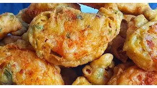 Crispy Prawn Pakora/Garnelen Rezept.