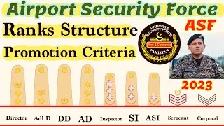 ASF Ranks and Promotion 2023 | ASF Ranks Structure | ASf Promotion Criteria | ASF Ranks In Pakistan