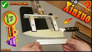 Professional sharpening of a Chinese chef knife Xinzuo from AliExpress | Sharpener KosiM + PDTools.