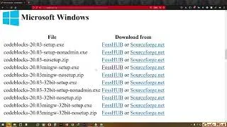 1. Downloading and Installing CodeBlocks