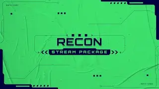 Recon - Call of Duty Twitch Overlay Package for OBS