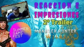 MHWilds | REACCION e IMPRESIONES de TRAILER (Summer Game Festival) 2024 #MHWilds #mh20th
