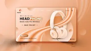 Professional Website Banner Design - Adobe Photoshop Tutorial