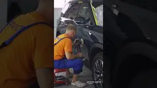 Полировка кузова GAC GS8  #automobile #полировкаавто #полировка #geely #gac #ford #honda #toyota