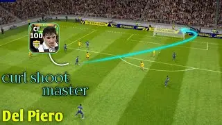 Review -  100 rate Del Piero _ Epic Card - curl shoot master