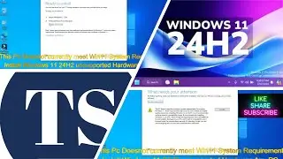 Windows11 24H2 Unsupported Hardware With Rufus Updated