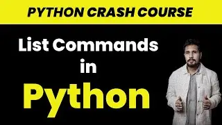 List Commands in Python Tutorial