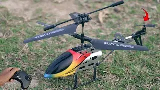 New Skyhawk 3.5Channel RC Helicopter Unboxing And Fly Test