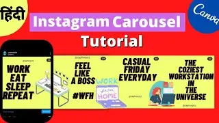 Instagram Carousel Magic : How to Create Eye-catching Instagram Carousel in Canva