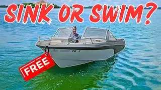 I Got A FREE Boat... Can I Get It Running And On The Water?