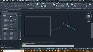 Mid Between Two Points with AutoCAD