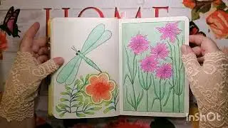 Обзор скетчбука от ПрофПресс и челлендж 