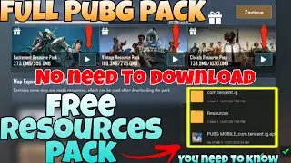 PUBG MOBILE: HOW TO SHARE OBB FILE & RESOURCES PACK | FULL PUBG PACK SHARING METHOD | Hindi |
