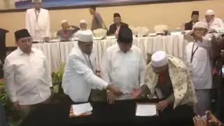 Pilpres 2019, Ijtima Ulama II Resmi Dukung Prabowo-Sandi