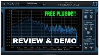 Free Spectrum / Frequency Analyzer Plugin for all DAWS! Blue Cat Audio Freqanalyst