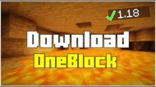 How to get OneBlock for Minecraft Bedrock  - 1.18.12 download & install OneBlock (Win10Edition)
