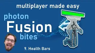 Game Dev Flexes His Health Bar - Unity Photon Fusion Tutorial