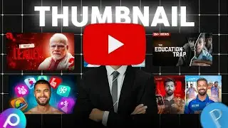 “Professional YouTube Thumbnails on Mobile | No PC, No Photoshop 🚀”