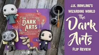 The Wizarding World Dark Arts Book Flip Review | Harry Potter | J K Rowling