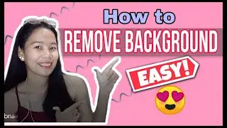 How To Remove Background Fast and Easy Tutorial | So Shiela