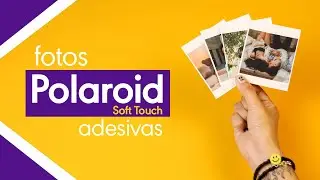 Fotos Polaroid Adesivas Soft Touch (Toque de Seda)