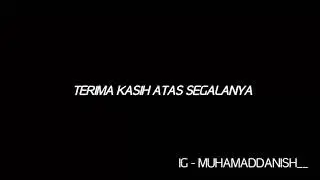 Terima Kasih Atas Segalanya By Danish  ( Short Cover )