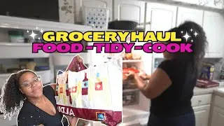 GROCERY HAUL : ALDI GROCERY HAUL COOK WITH ME! Homemaking 2024
