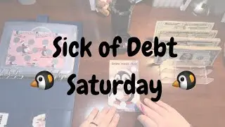 Sick of debt Saturday | New penguin binder😍 | $150