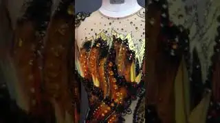 F I R E  Купальник для художественной гимнастики.