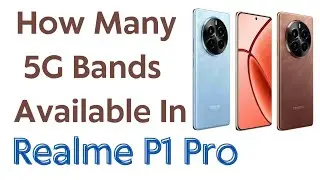 Realme P1 Pro 5G Bands