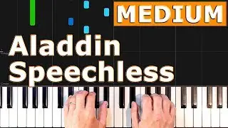 Aladdin - Speechless - Piano Tutorial - [Sheet Music]