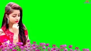 So beauty girl/ green screen girl effect video/ green screen video effect background/Aryan khan_6417