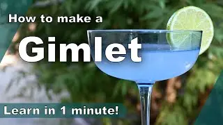 shorties | Easy Gimlet recipe in 1 minute!