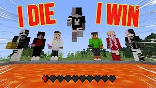 Minecraft Manhunt But If I DIE The HUNTERS LOSE...