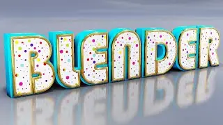 Blender Tutorial - 3D Text | 3.4