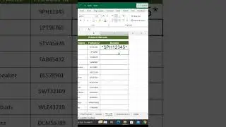 Bar Code in Excel #excel #laptop #computer #viral #shorts