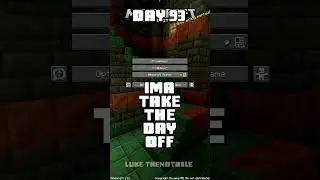 100 Days - [Minecraft Shorts] - Day 93 #minecraft #100days