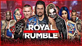 WWE Royal Rumble 2024 Match Card | Royal Rumble 2024 Match Card Predictions