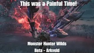 My first Time Hunting Arkveld - Monster Hunter Wilds