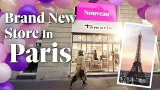 Behind the scenes at the Tamaris - Store opening in Paris