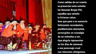 Chirigota. Las Brujas Piti (1984) | Como salidas de un cuento, con letra | Audio del Teatro Falla