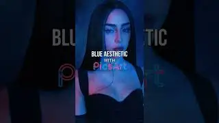 EFECTO DE LUZ AZUL EN PICSART 2022 | Picsart aesthetic