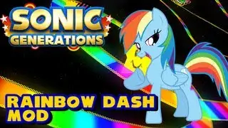 Sonic Generations PC - Rainbow Dash Character Mod