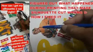HOW I STOPPED MY SILHOUETTE CAMEO CUTTING WRONG .