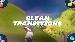 How to Make 3 CLEAN Transitions On Davinci Resolve (NO PLUGINS) | #davinciresolvetutorial