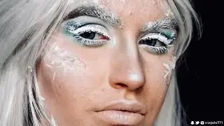 SiNiSTER iCE QUEEN (FAiRY EDiTiON) #halloweencostums #halloweendiy #makeupdiy #fantasyworld