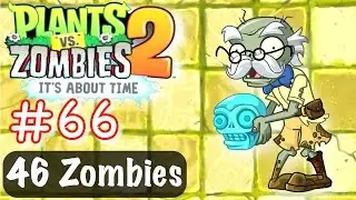 Plants vs Zombies 2 Lost City Day 30 Turquoise Skull Zombies