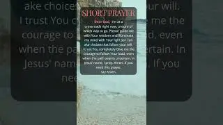 Short prayer #GodLovesyou #dailyprayer #shortsyoutube #viralprayer