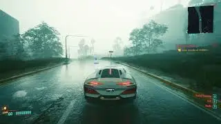 The Rides of Night City: Hypercars (Cue Rain Effects) - Cyberpunk 2077